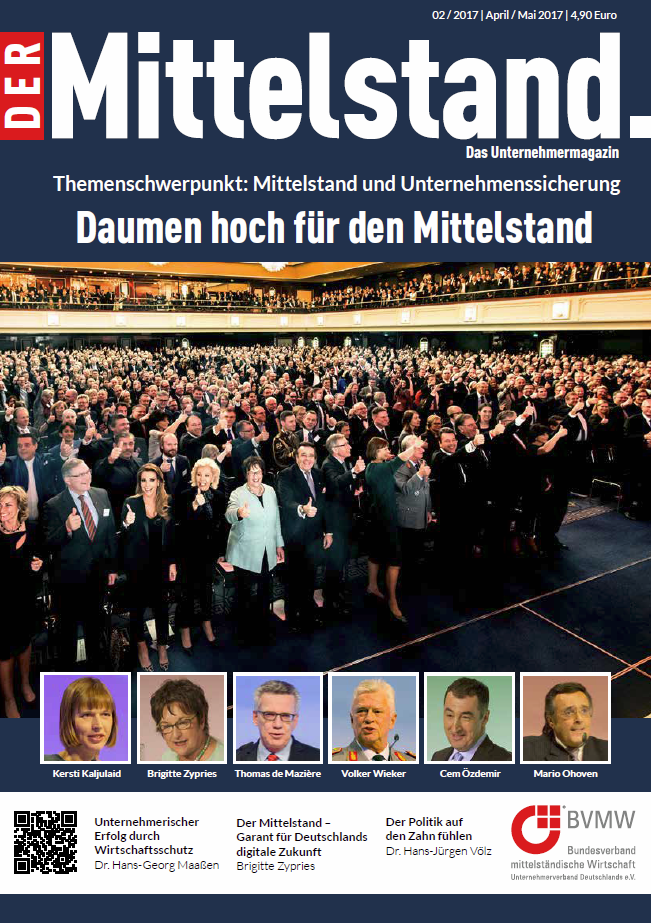 Titelblatt Der Mittelstand 02.2017